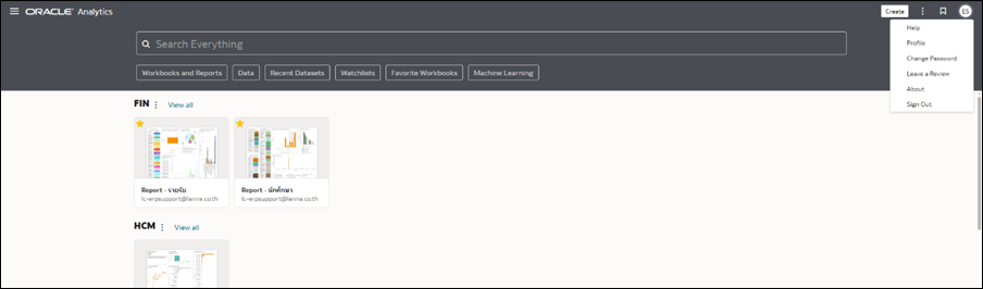 Oracle Analytics - Google Chrome